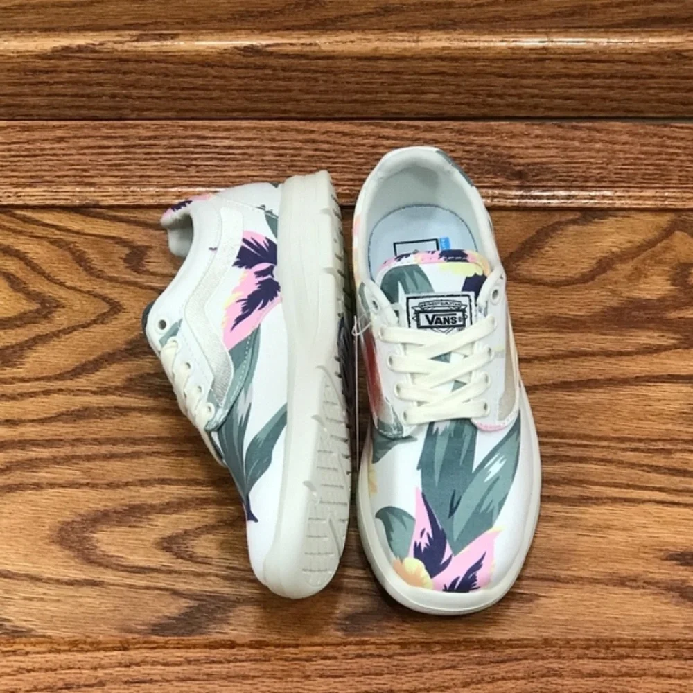 Vans Iso 1.5 Vintage Floral‎ Marshmallow Shoes - Picture 6 of 8